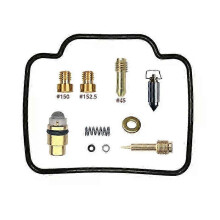 (B) Carburetor Repair Kit with Float Parts for Arctic Cat ATV 400 2x4 & 4x4 (1998-2001) - Essential Maintenance Components