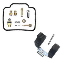 (C) Carburetor Repair Kit with Float Parts for Arctic Cat ATV 400 2x4 & 4x4 (1998-2001) - Essential Maintenance Components