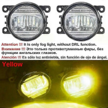 (DEEP BLUE) 1 Pair LED Fog Light & Daytime Running Lamp Assembly Compatible with Ford Transit Connect Tourneo - 30W 8000LM H11 12V Replacement