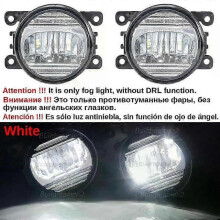 (Only Fog Light) 1 Pair LED Fog Light & Daytime Running Lamp Assembly Compatible with Ford Transit Connect Tourneo - 30W 8000LM H11 12V Replacement