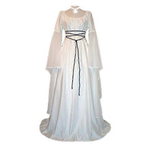 (S, White) witch dress for women halloween cosplay costume
