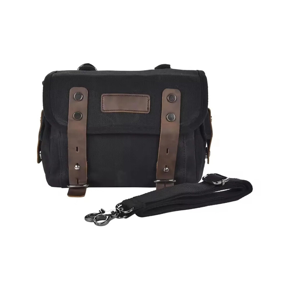 Motorcycle Seat Bag Saddlebag Universal Side With Removable Waterproof Inner Bag For Travel Luggage Panniers Black 9084446579284
