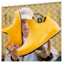 (40, Yellow) Outdoor Rainproof Comfortable Durable Boots & Shoes for Garden & Courtyard Activities