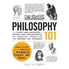 Philosophy 101 by Paul Kleinman Hardcover Book