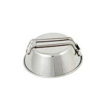 Stainless Steel Camping Bowl Foldable Washing Up Bowl Portable Cup For Outdoor Hiking Picnic Travel