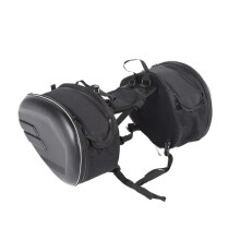 Motor Pannier Bag Motorcycle Waterproof Saddlebags PU And Plastic Travel Bags For Motorbike