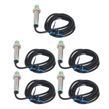 5PCS 2-Wire NO Proximity Switch 4mm Detection IP65 10-36VDC