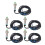 5PCS 2-Wire NO Proximity Switch 4mm Detection IP65 10-36VDC 1