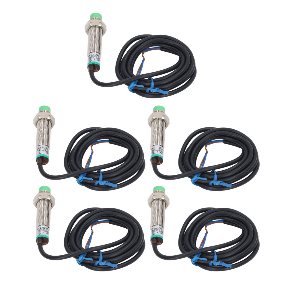 5Pcs 2-Wire No Proximity Switch 4Mm Detection Ip65 10-36Vdc 9341354212048