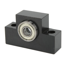 EF12 Kugelspindel-Unterstützung 10-mm-Lager Schwarzoxid