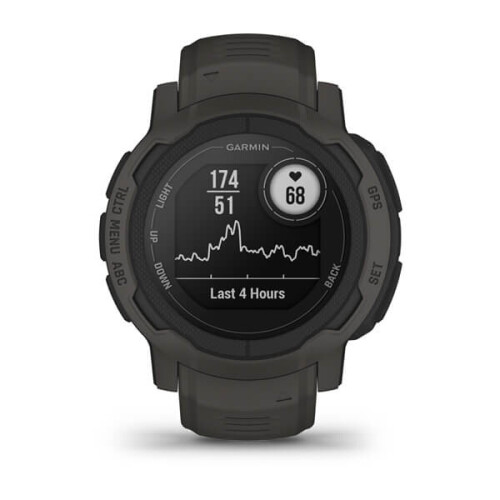 Garmin Garmin Instinct 2 Rugged GPS Smartwatch, Graphite 2