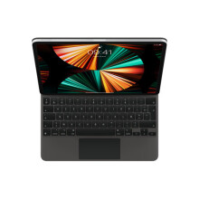 Apple Magic Keyboard - Keyboard and folio case - with trackpad - backlit - Apple Smart connector - AZERTY - French - bla