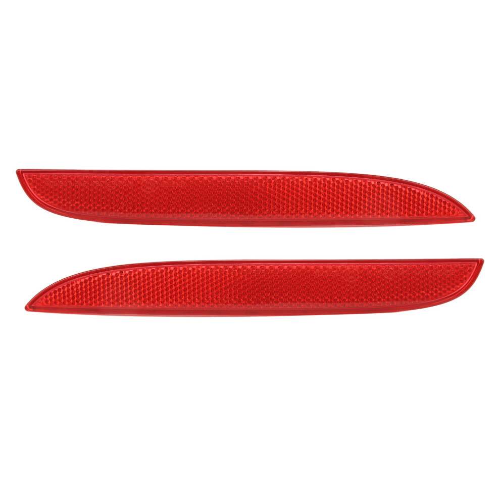 Improve Car Safety & Style With Rear Bumper Reflectors E84 X1 Red 4661354212974