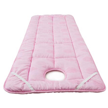 Massage Table Pad 1Pc 23.6x74.8In Thick Non-Slip Comfort Bed Cover With Face Hole Elastic Washable Topper For Salons