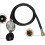 4FT Propane Hose For Q CC1 With Regulator Three-Layer Construction For Long-Lasting Safe Gas Flow 4