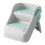 Step Stool For Children Foldable Bathroom Stool Not Slip Base Space Saving Toddler White And Blue 1