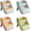 Step Stool For Children Foldable Bathroom Stool Not Slip Base Space Saving Toddler White And Blue 4