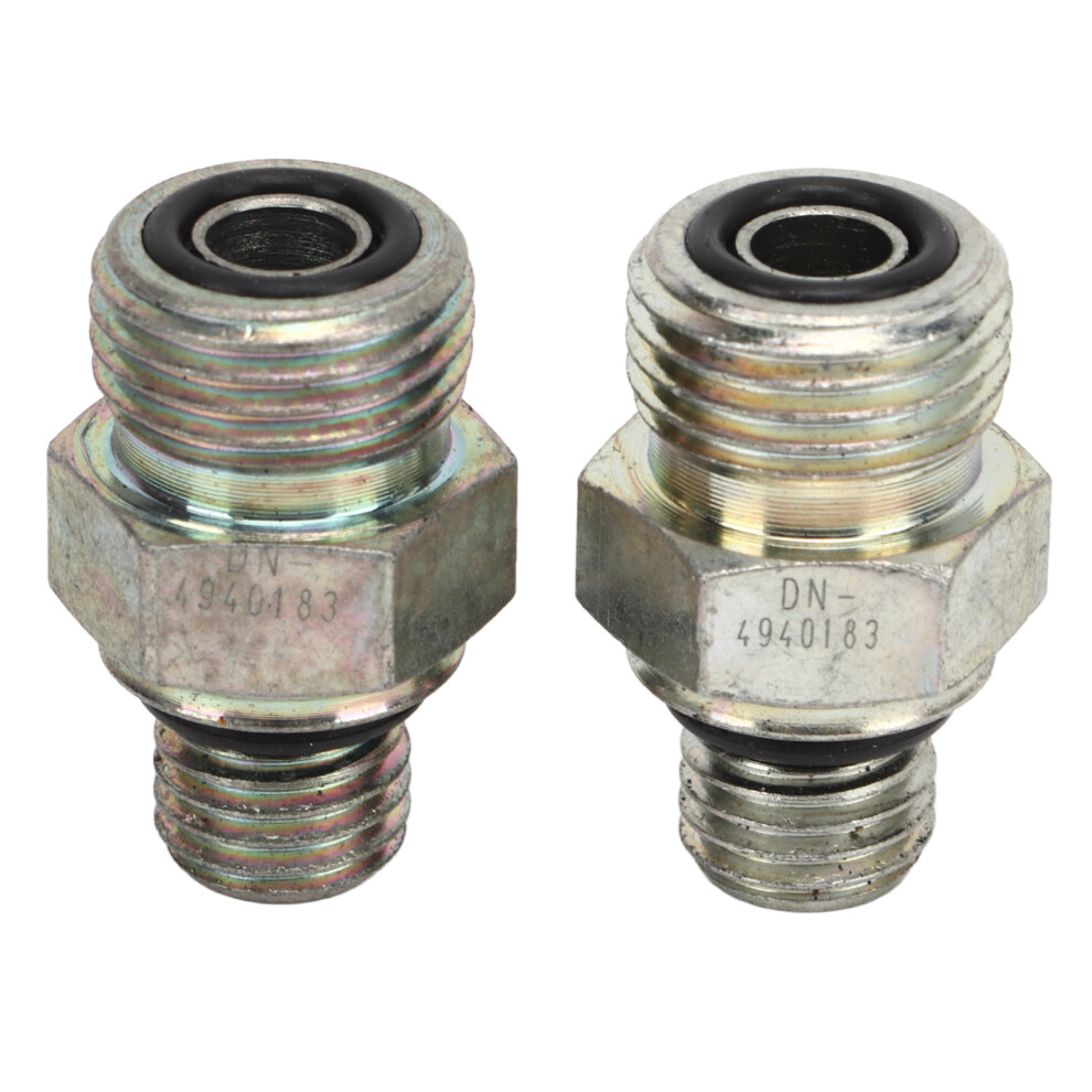 Metal Alloy Turbo Oil Feed Connectors Compatible With Dodge 5.9L 24V 4141354215903