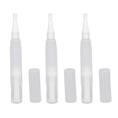 3er-Pack Transparent Twist-Pen 4,5 ml leere Pinselspitze 1