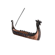 Dragon Boat Geformte Harz Räucherstäbchenhalter Orientalische Schale
