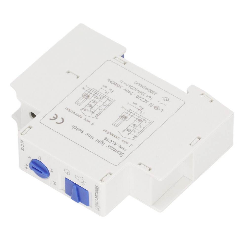 Time Control Switch 16A 220-240Vac Din Rail Easy Setup Alc18 4611354223838