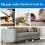 Soft PVC Under Couch Blocker, 3m, Black, Strong Adhesion 5