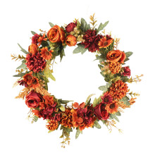 künstlicher Rosenkranz Wanddekoration Kranzanhänger 1