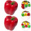 2 künstliche paprika, falsches gemüse, simulation paprika 4