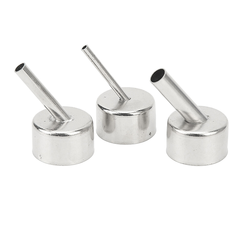 3PCS Stainless Steel Heat Gun Nozzle High Temp Rustproof Maintenance Tips