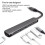 Hub-converter Type-C naar HDMI3USB-poort PD-oplader 4K HD-computerdockingstation USB3.0 2