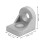 10Pcs Ecke Joint Extrusion Halterung Aluminium 14
