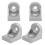 10Pcs Ecke Joint Extrusion Halterung Aluminium 8