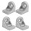 10Pcs Ecke Joint Extrusion Halterung Aluminium 7