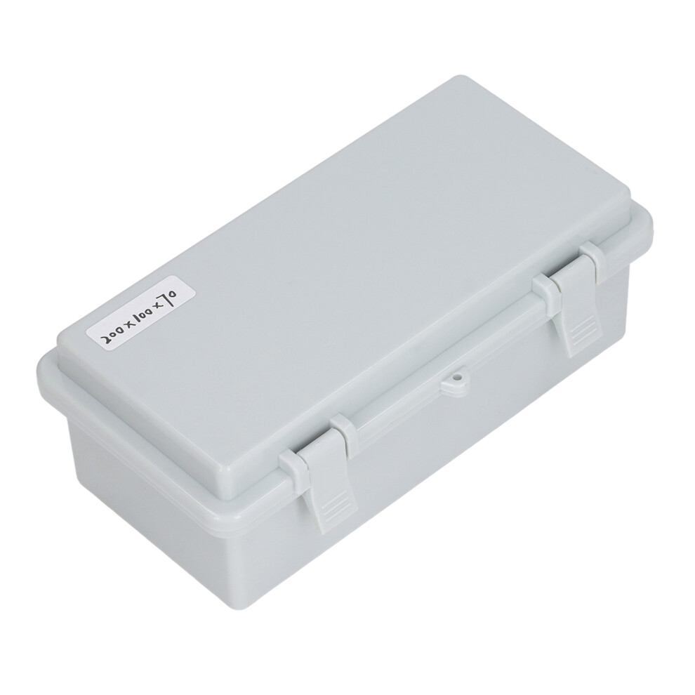 Abs Outdoor Power Enclosure 200X100x70mm Waterproof Junction Box Ip67 7901354230071