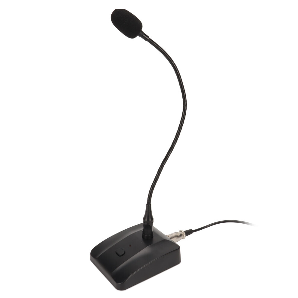 Gooseneck Condenser Microphone 6.35Mm Wired For Broadcast & Conference 7891354230969