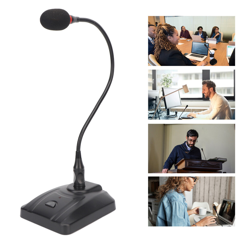 Adjustable Gooseneck Microphone With Clear Sound & Long Pickup Range 7901354230941