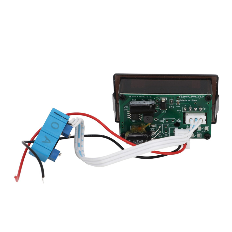 Digital Ammeter Volt Meter 4-30V Hall Panel With Dual Led Display Readout 3181354231054