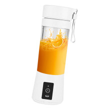 Portable 380ML USB Rechargeable Mini Blender with 6 Blades, Travel-Friendly