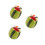 3 Set Forchette Per Dolci In A Forma Anguria 10