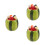 3 Set Forchette Per Dolci In A Forma Anguria 9