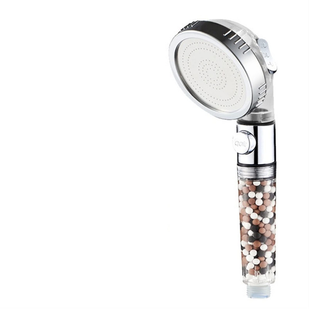 Rainfall Shower Head PVC Pressure Accessories Fixing Device High-Pressure Water Filter Massage Bracket Black-image-OPC-PMDW6RX-NEW