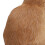 Plüschige Katzenfigur Gelb Dekorationsstatue 4