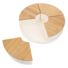 Geteilter Snackteller Obstbehälter 1 Set