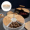 Geteilter Snackteller Obstbehälter 1 Set 5