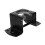 Ceiling Fan Mounting Support Canopy-Based Mounting Bracket For Standard Ceiling Fans Steel Construction White Finish 1