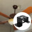 Ceiling Fan Mounting Support Canopy-Based Mounting Bracket For Standard Ceiling Fans Steel Construction White Finish 2