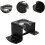Ceiling Fan Mounting Support Canopy-Based Mounting Bracket For Standard Ceiling Fans Steel Construction White Finish 4