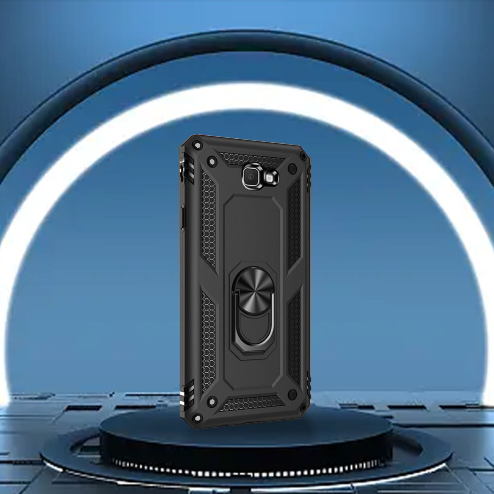 Rugged Shockproof Phone Case For Galaxy J7 Prime/On7 2016 5.5Inch Black 9411354253904