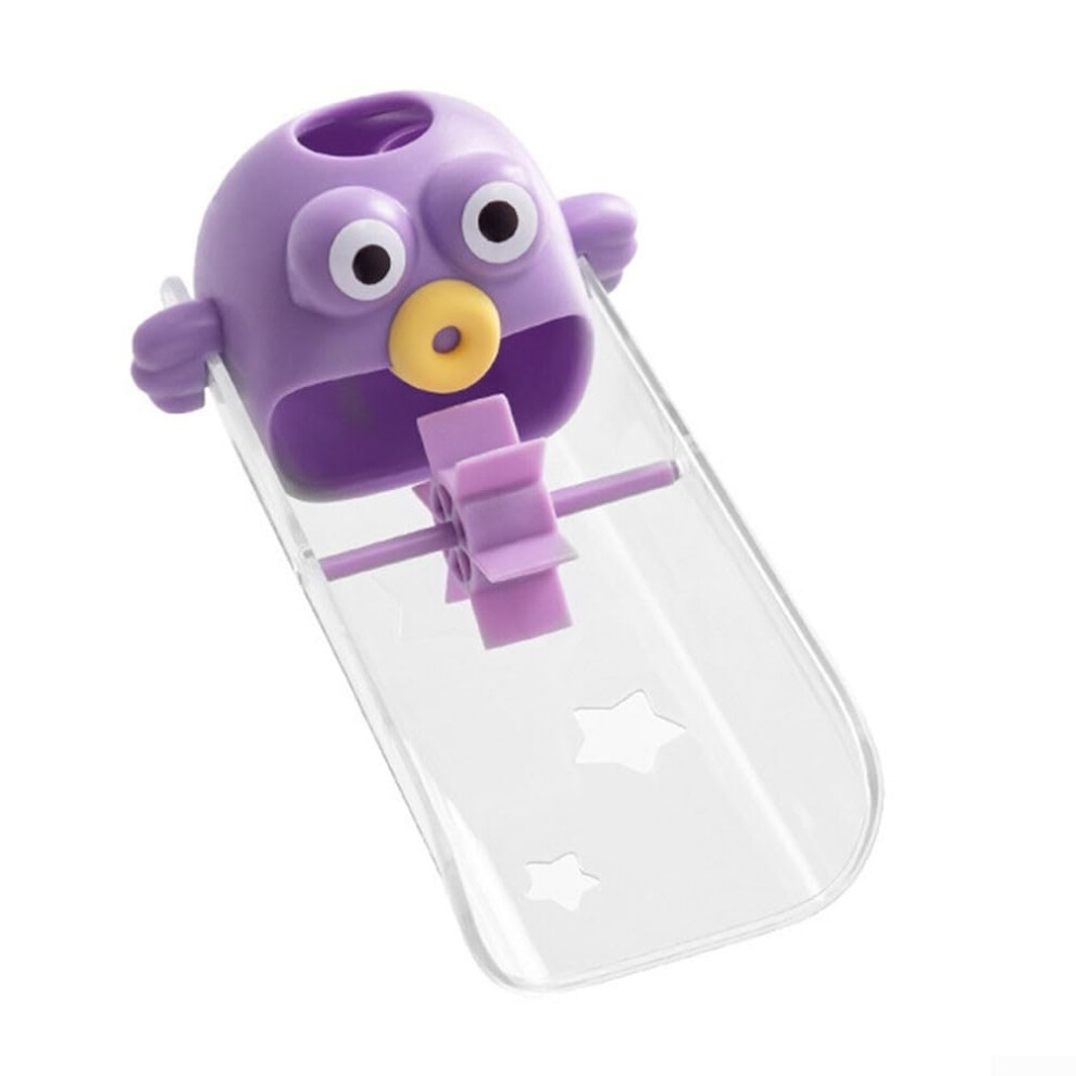 Interactive Handwashing Aid Cartoon Faucet Extender For Kids Purple