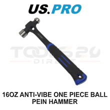 US PRO Tools 16OZ Anti-Vibe One Piece Ball Pein Hammer 4623
